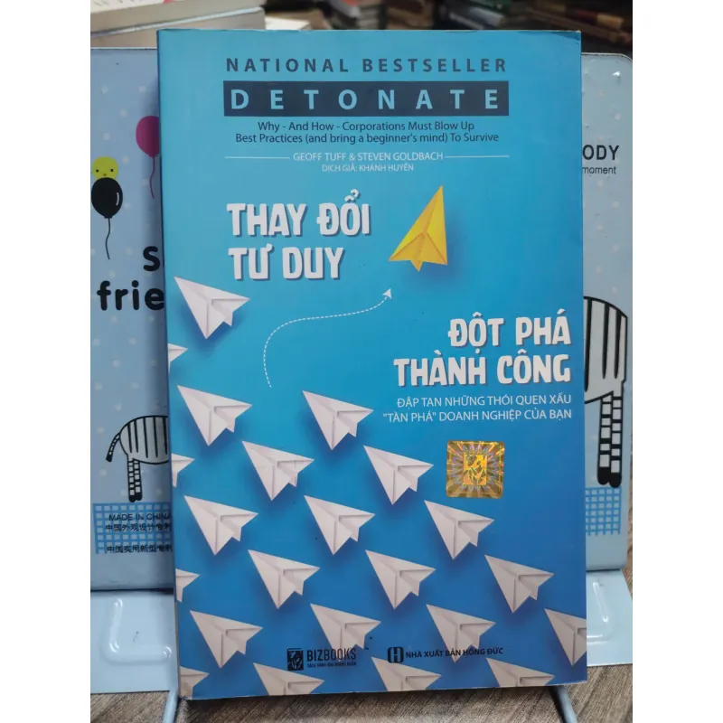 Sách: Thay đổi tư duy Đột phá thành công - Tác giả: Geoff Tuff và Steven Goldbach 606178