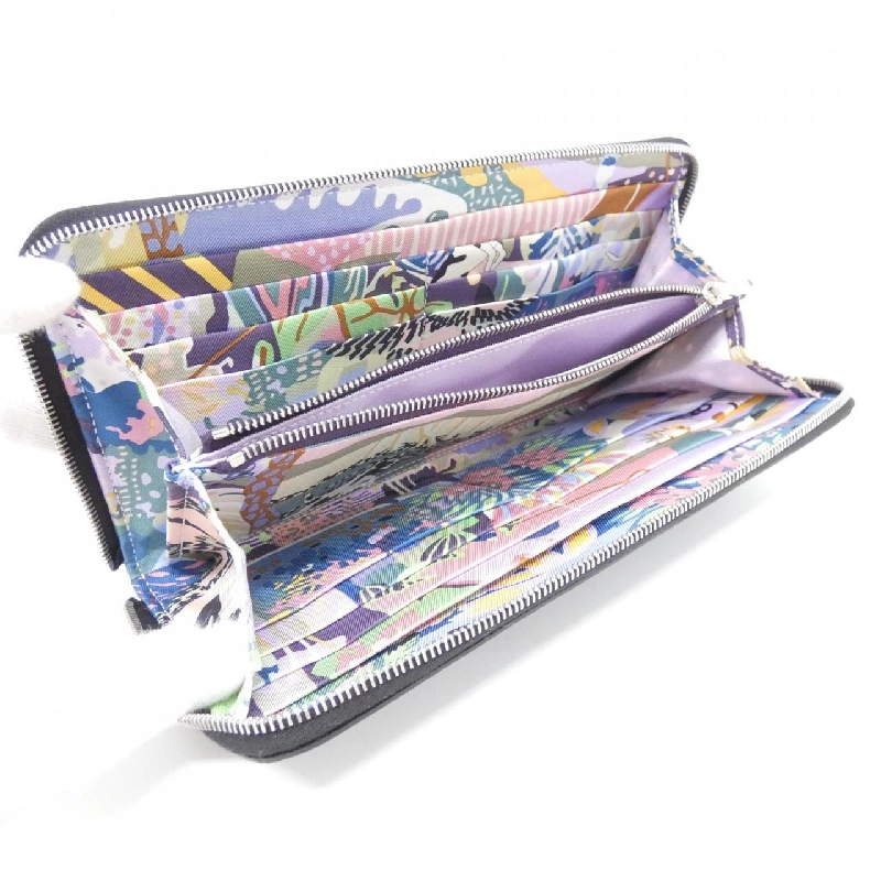 【Sản phẩm chưa sử dụng】Hermès EN LIBERTE Silk In Classic 084387CK Ví 620514