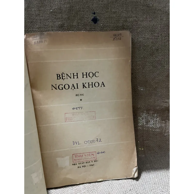 Bệnh học ngoại - bụng -200 trang khổ lớn  926126
