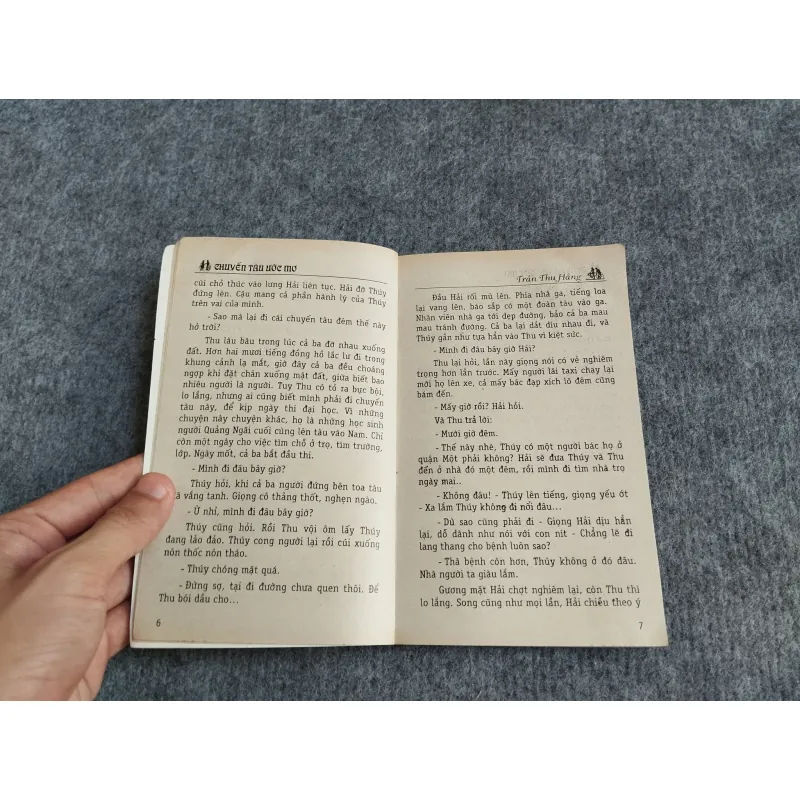 CHUYẾN TÀU ƯỚC MƠ - TRẦN THU HẰNG 567777