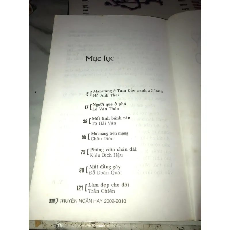 Truyện ngắn hay 2009 2010 - Nhiều tác giả  1003928