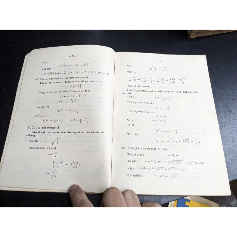 Đại số học lớp đệ Tam - Đào Văn Dương 395977