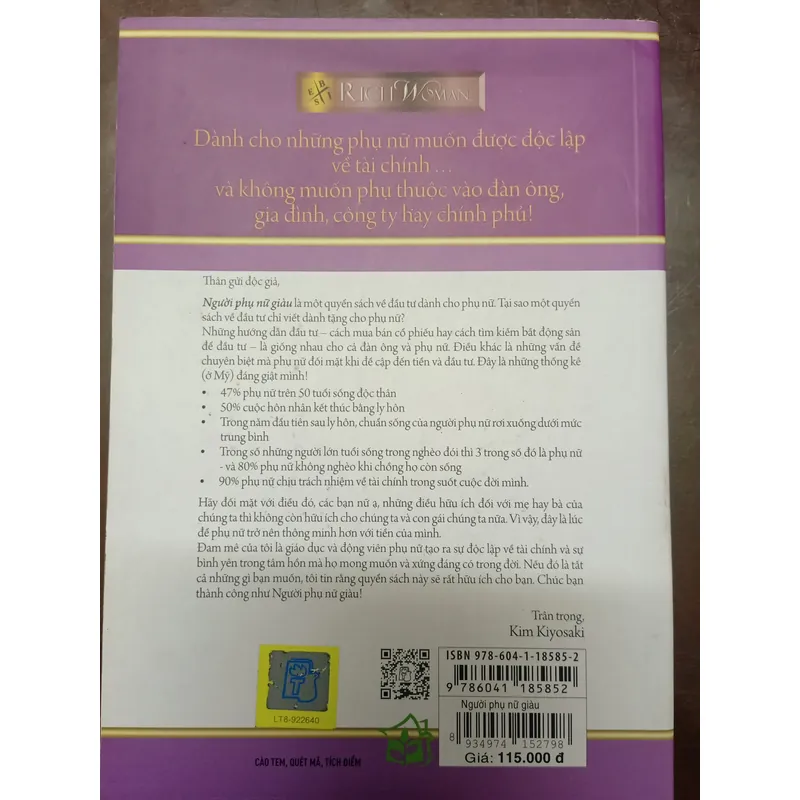 The rich women (bản dịch) - Sách cũ 642736