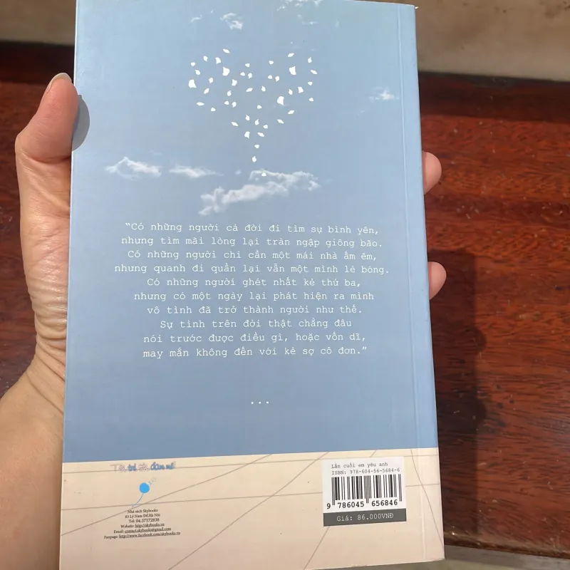 Lần cuối em yêu anh - Hàn Khải My - skybooks  1029408