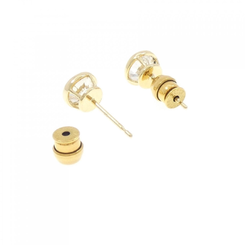 K18YG/ST Bông tai kim cương 1.015CT 1.028CT G-H I1 Fair - Hàng hiệu Chính hãng 871643