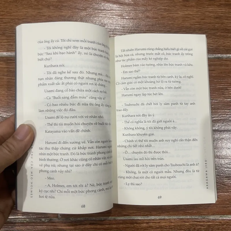 Mùa thu của mèo Holmes - Akagawa Jiro (7) 928763