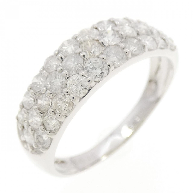 Nhẫn kim cương Pavé K18WG 1.00CT - Hàng hiệu Chính hãng 854009