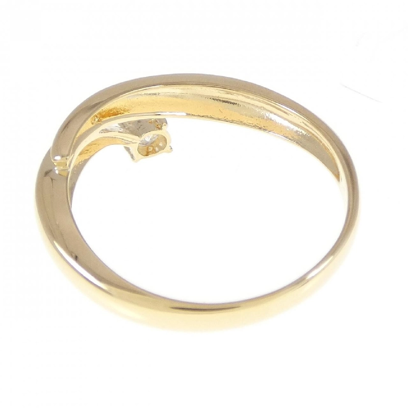 Nhẫn kim cương K18YG 0.14CT 670739