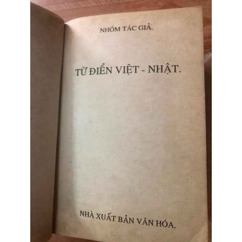 Sách Từ điển Việt Nhật 306346