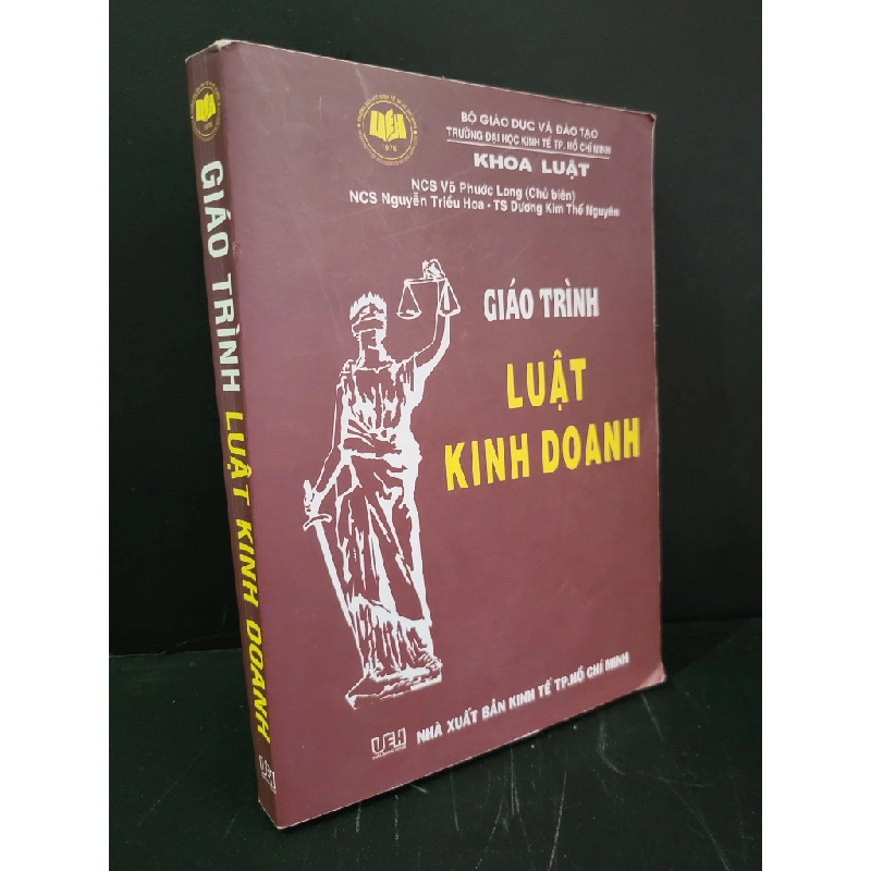 [Phiên Chợ Sách Cũ] Giáo trình luật kinh doanh 2017 - NCS Võ Phước Long 0506 468675
