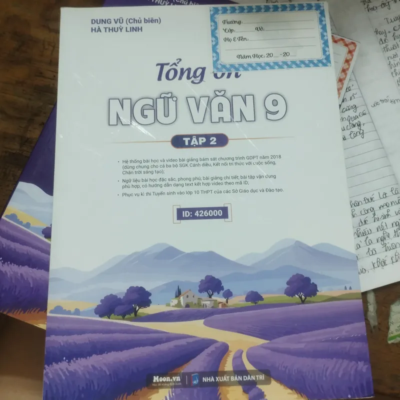 Tổng ôn Ngữ Văn vào 10 cho những ai cần nhé! 738111
