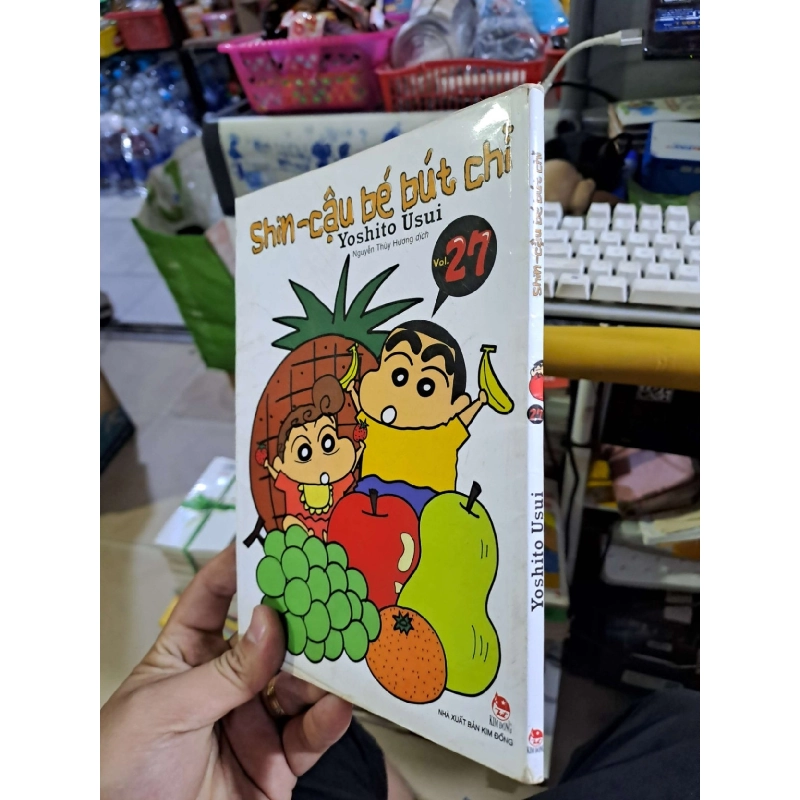 (TẶNG BOOKMARK) Shin cậu bé bút chì 27 - Usui - RBK0111 951669