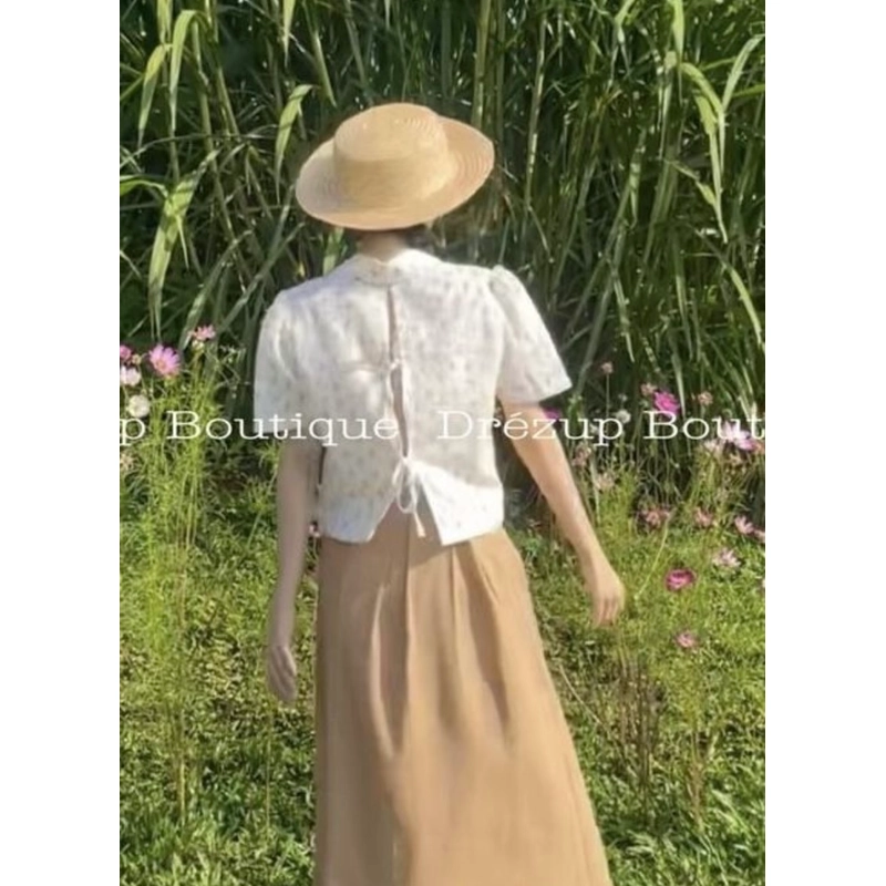 Áo cột nơ lưng  355641