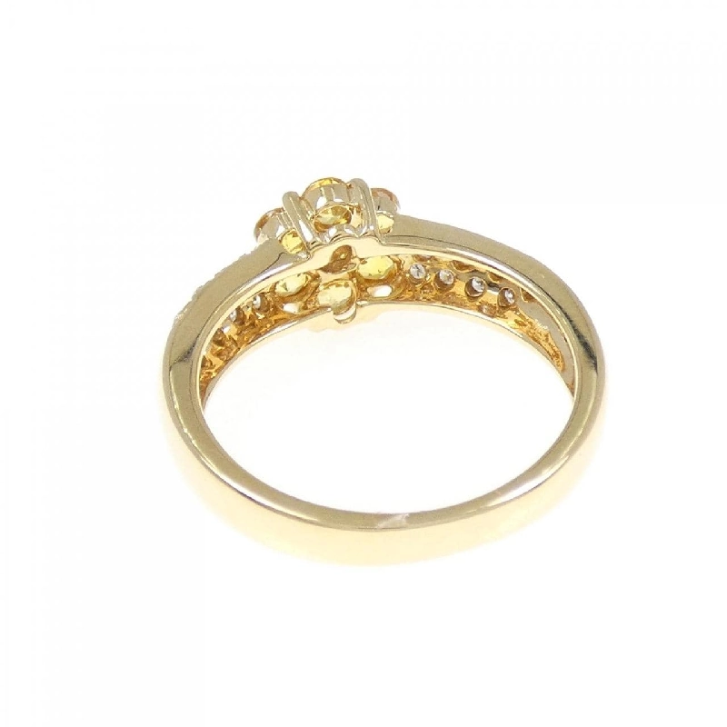 Nhẫn Sapphire K18YG 0.60CT 673005