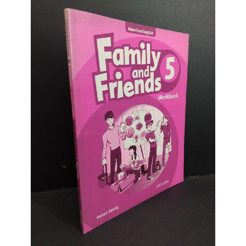 Family and friends 5 workbook american english mới 80% bẩn bìa, ố nhẹ, tróc gáy nhẹ HCM2811 Helen Casey HỌC NGOẠI NGỮ Oreka Blogmeo 369093