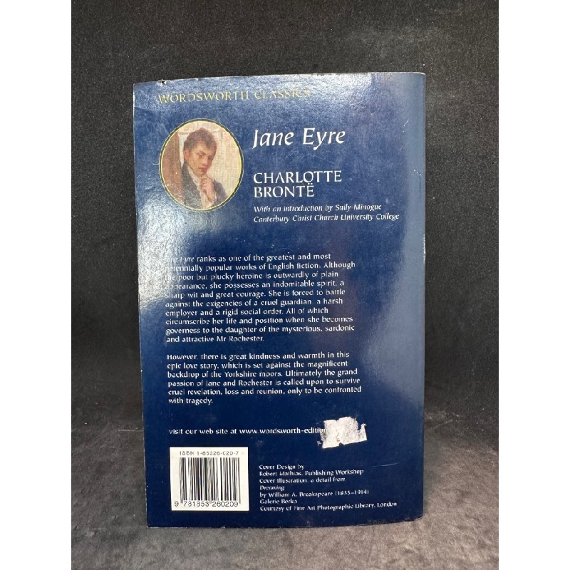 Jane Eyre (Wordsworth Classic) New 80% SBM.VH2103 65001