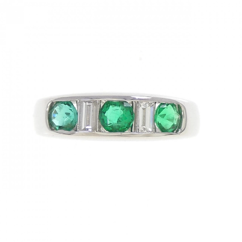 Nhẫn Emerald PT900 0.50CT - Hàng hiệu Chính hãng 852051