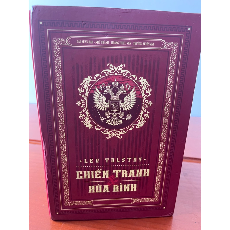 Boxset Chiến tranh & hoà bình Lev Tolstoy 541237