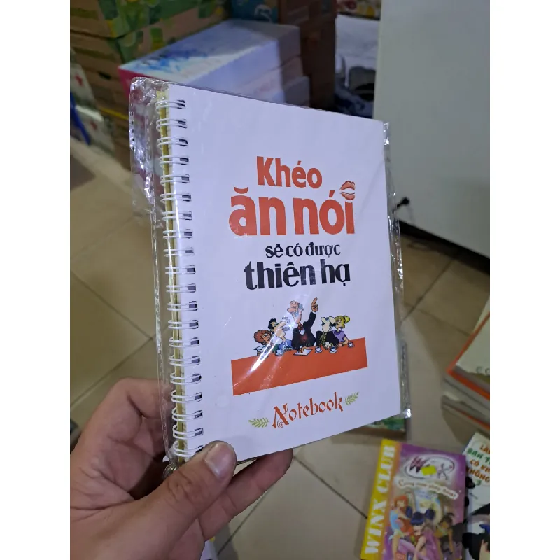 Sổ tay lò xo khéo ăn nói sẽ có được thiên hạ HCM0808 Văn phòng phẩm Blogmeo21025 578885