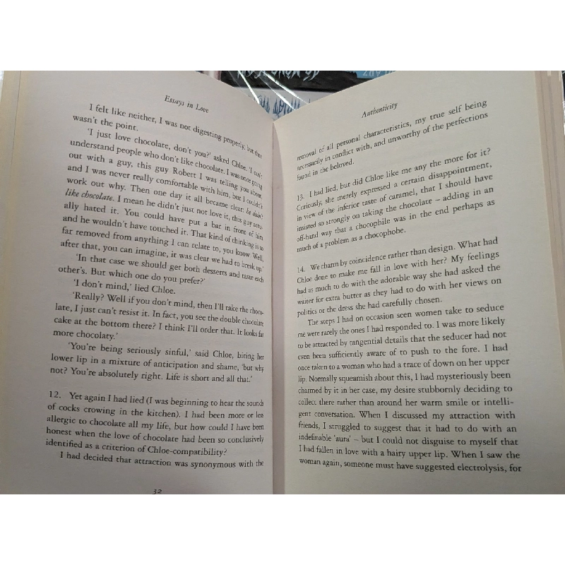 Essays in love - Alain De Botton 1020918