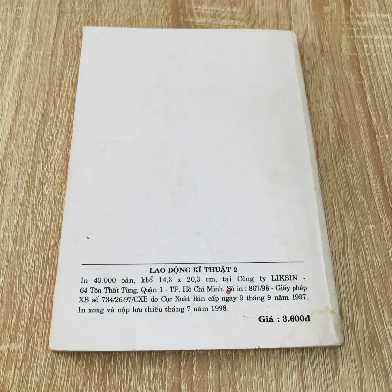 LAO ĐỘNG - KĨ THUẬT 2 971912