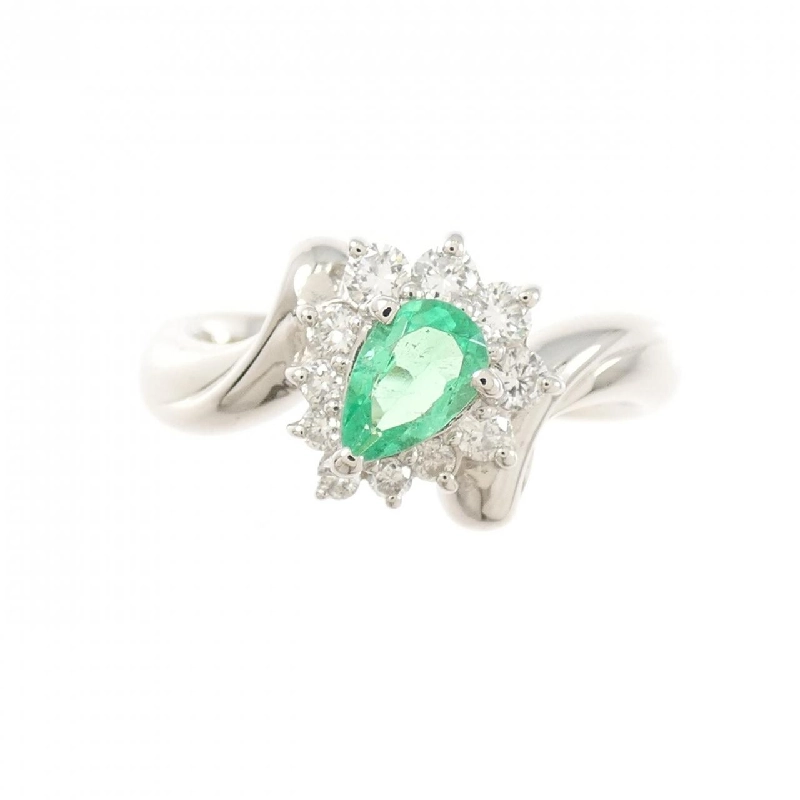 Nhẫn Emerald PT900 0.28CT 671451