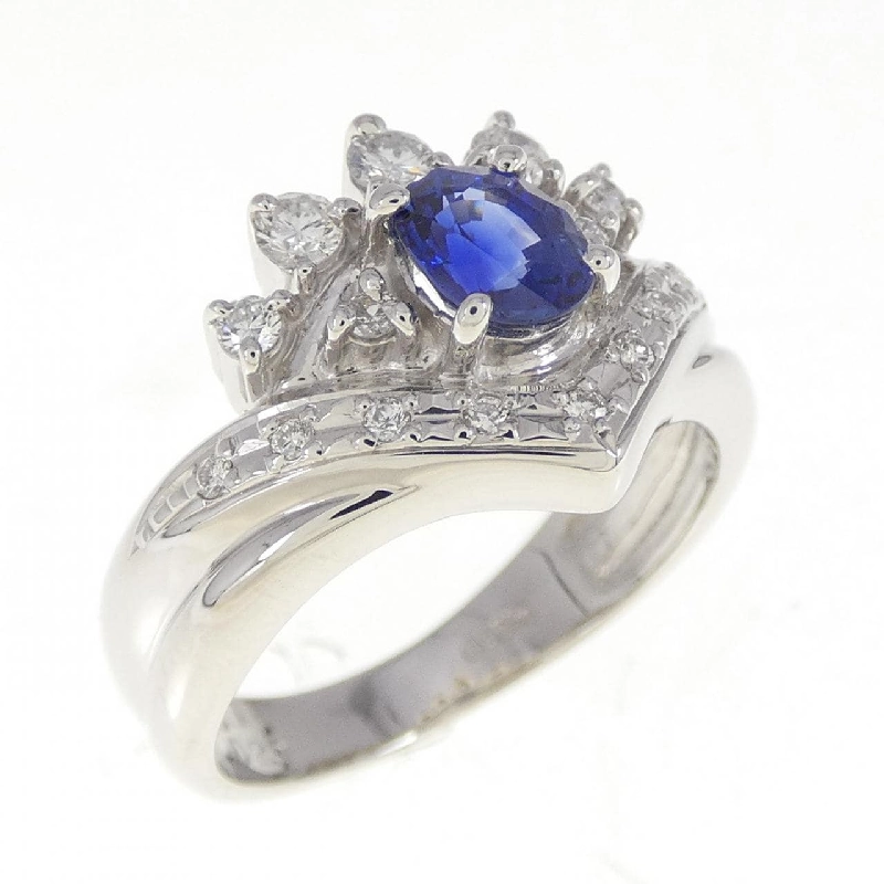 Nhẫn Sapphire PT900 0.71CT 673691