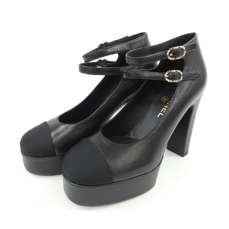 CHANEL MERRY JANES G46433B20275 Giày cao gót - Hàng hiệu Authentic 829640