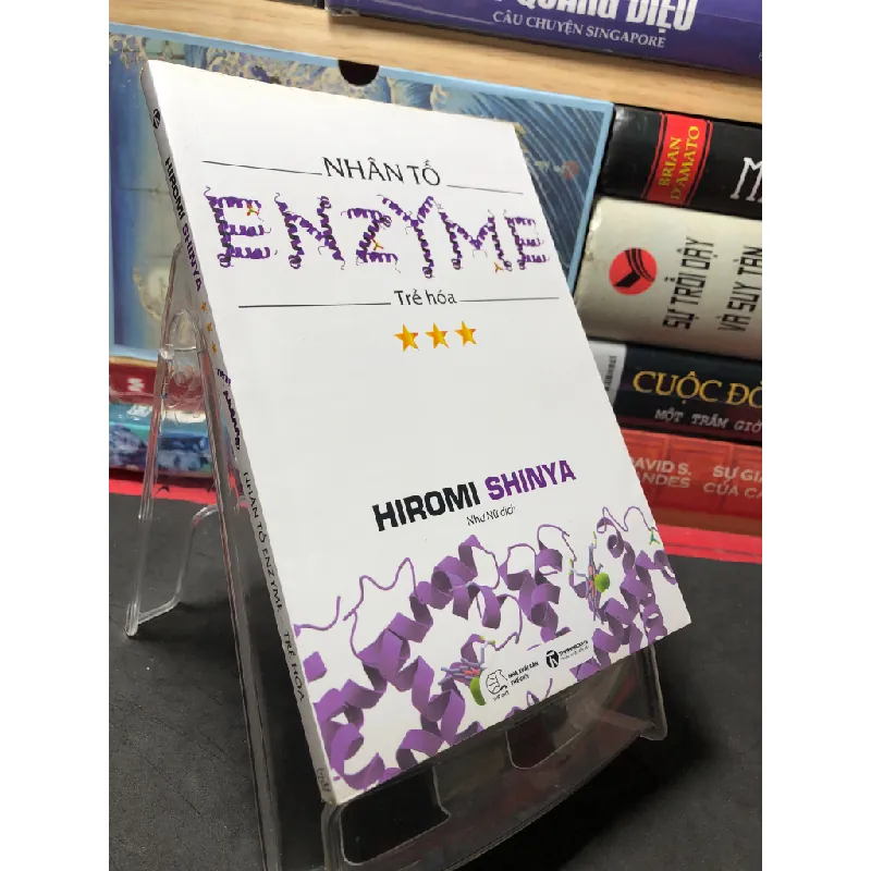 Nhân tố enzyme trẻ hoá 3 2019 mới 80% bẩn nhẹ Hiromi Shinya HPB2709 SỨC KHỎE - THỂ THAO Blogmeo21025 581339