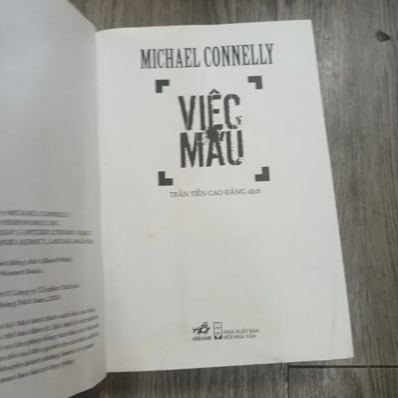 Việc Máu -Michael Connelly 1025520