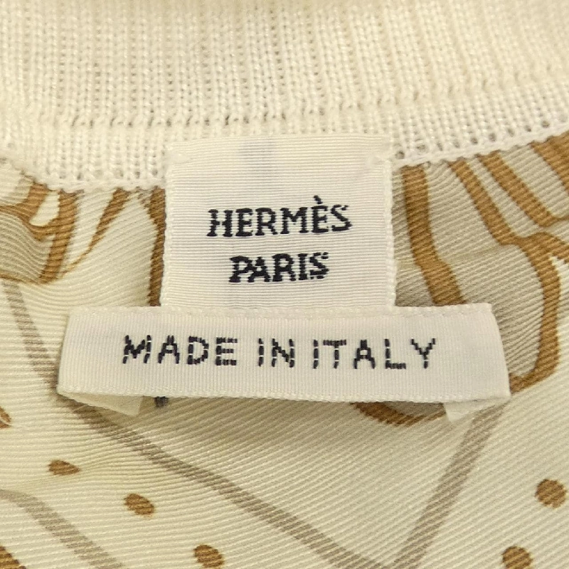 HERMES LES RUBANS DU CHEVAL *07-7751 Áo khoác cardigan 631183