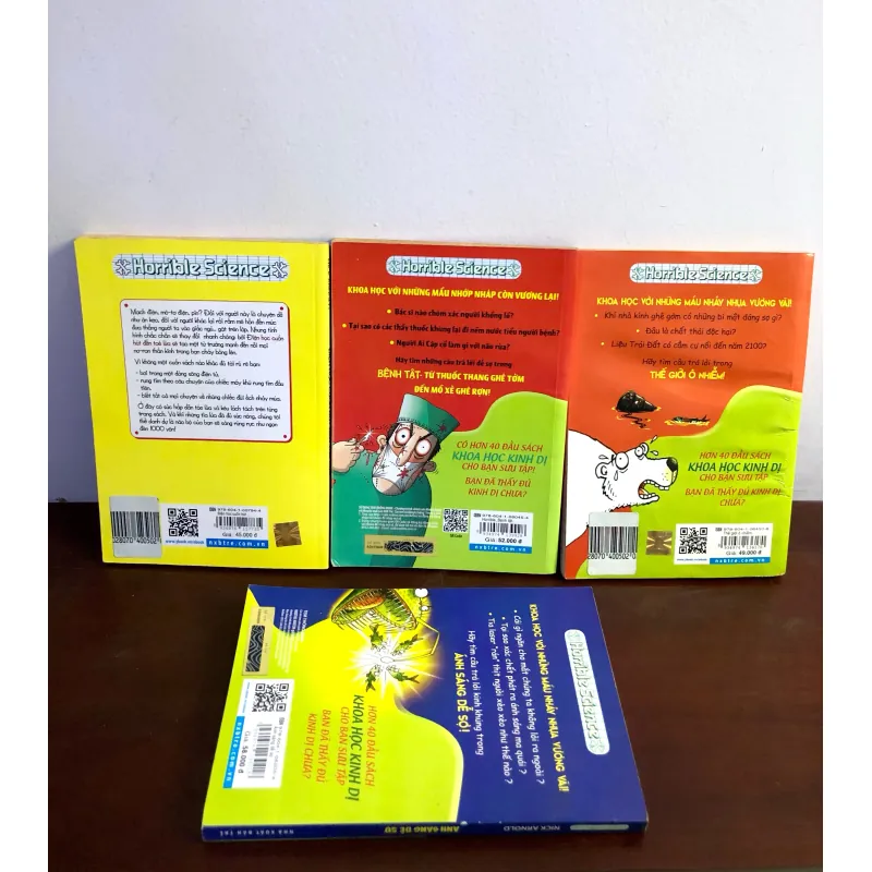 Combo 4 cuốn: Horrible Science 1025175