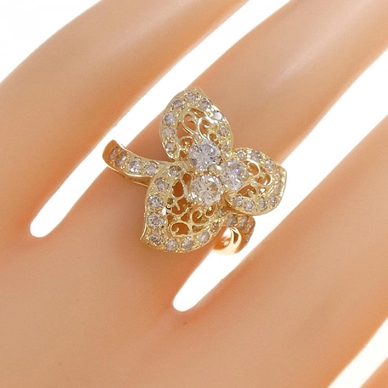 Nhẫn kim cương K18YG 1.00CT - Hàng hiệu chính hãng 854811