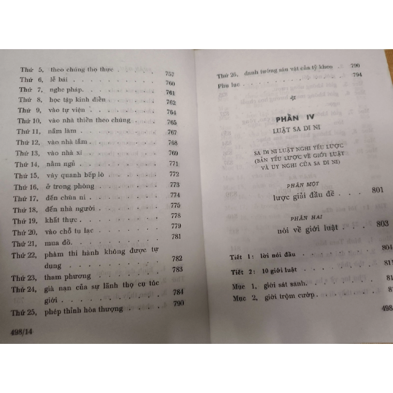 Luật sa di - sa di ni tập 2+3 - 1973 ~ 933 trang Sách tôn giáo - tâm linh ANTQ3101 909847