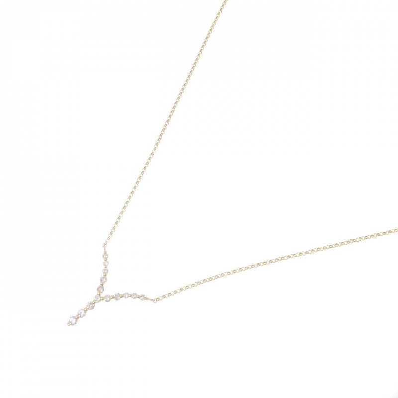 K18YG Dây chuyền kim cương 0.50CT - Hàng hiệu Authentic 862067