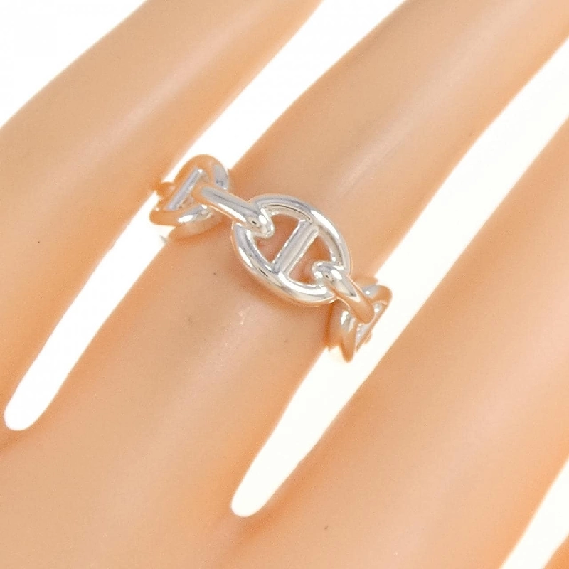 Nhẫn Hàng hiệu Authentic Hermès Chaine d'Ancre 838474