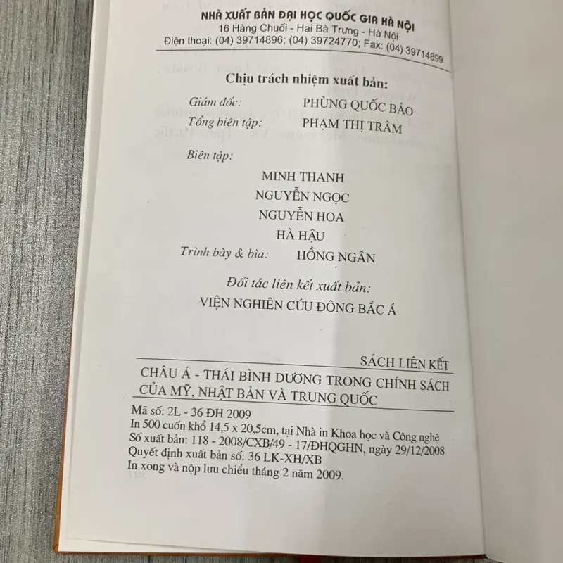 Châu á thái bình dương trong chính sách của mỹ, nhật bản và trung quốc. 2a3 689773
