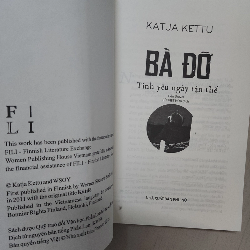 Sách Bà đỡ của Katja Kettu mới 98% 529214