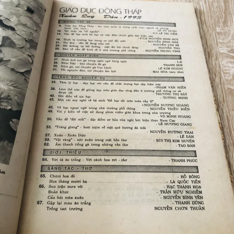 Giáo Dục Đồng Tháp – SỐ XUÂN Quý Dậu 1993 929462