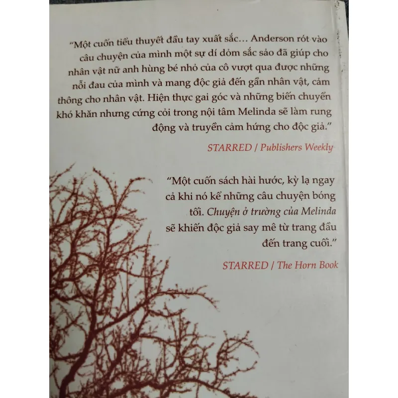 CHUYỆN Ở TRƯỜNG CỦA MELINDA - LAURIE HALSE ANDERSON 574370