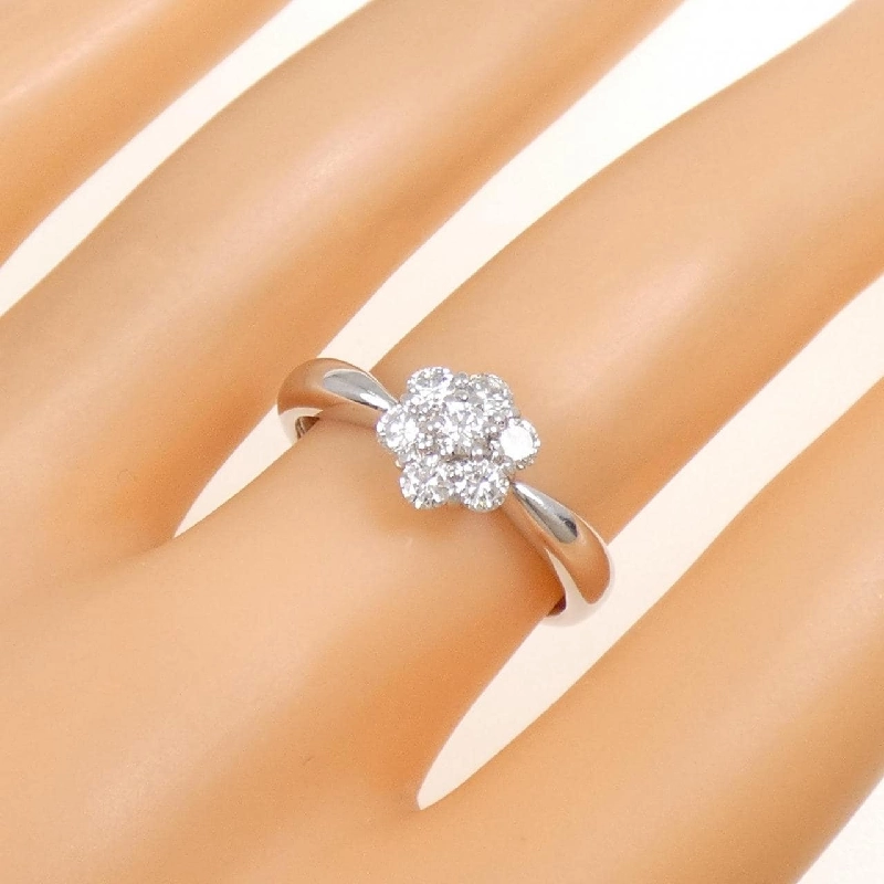 Nhẫn kim cương hoa PT900 0.50CT - Hàng hiệu Authentic 848606