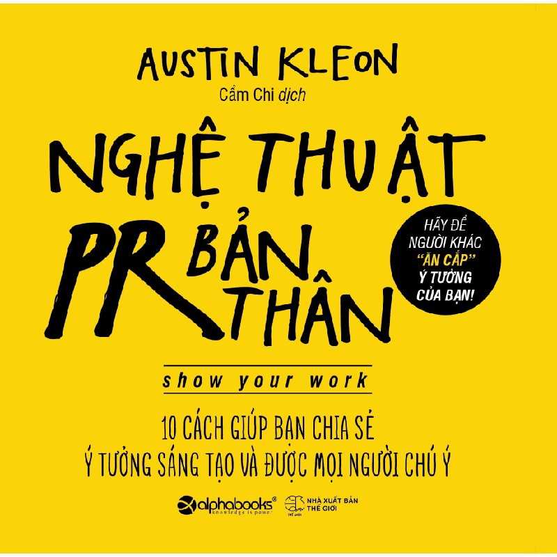 Nghệ Thuật PR Bản Thân - Austin Kleon 143848