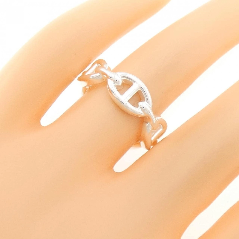 Nhẫn Hàng hiệu Authentic Hermès Chaine d'Ancre 839343
