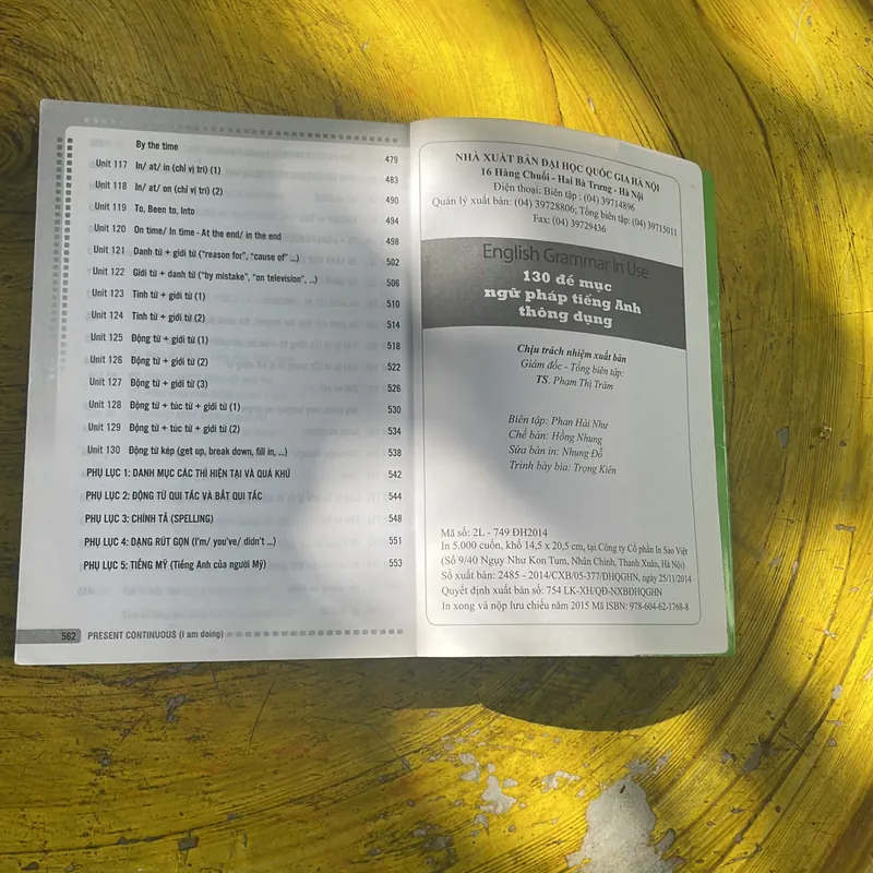 ENGLISH GRAMMAR IN USE - 130 ĐỀ MỤC NGỮ PHÁP TIẾNG ANH THÔNG DỤNG 695056