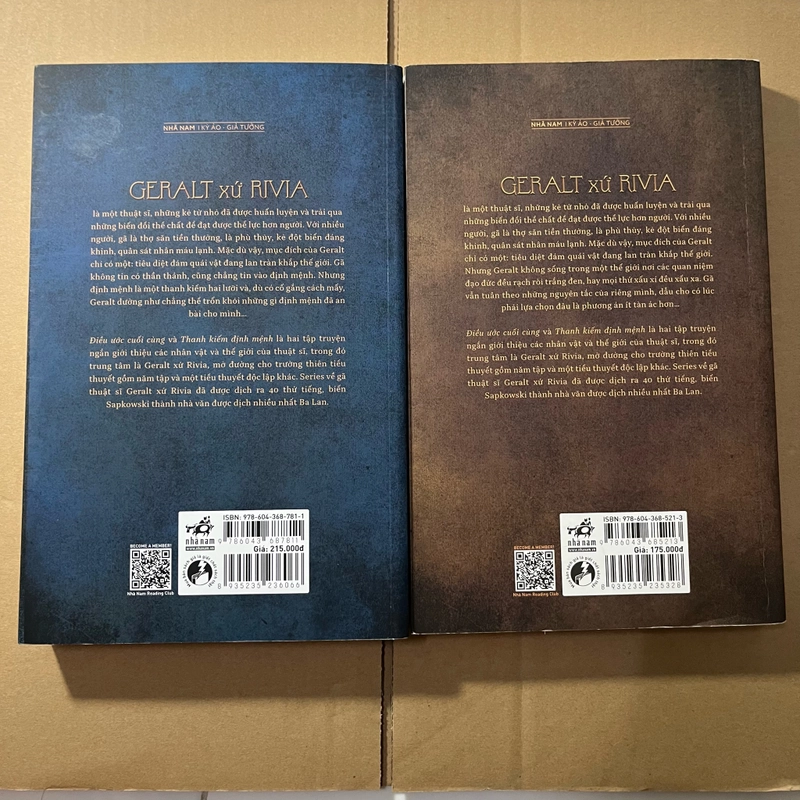 Combo 2 Cuốn Thuật Sĩ - The Witcher (Tập 1 +2) 536523