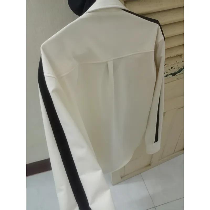 Áo sơ mi rập khuôn vải cotton form đứng  719355