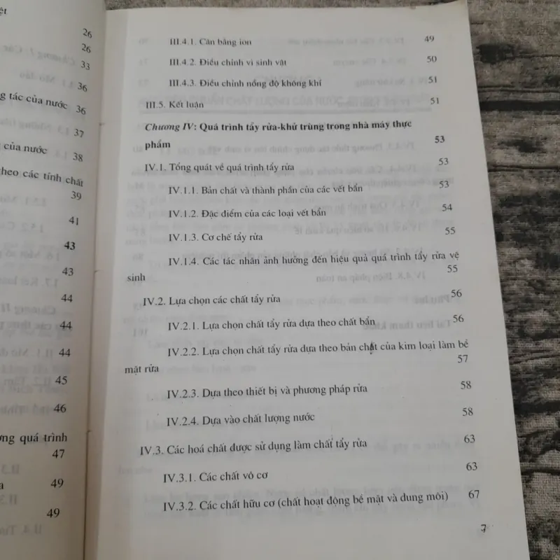 NƯỚC VÀ HỆ THỐNG TẨY RỬA KHỬ TRÙNG (CIP) NM. thực phẩm. CB. Phó GS Tiến sỹ Ng. T. Hiền 605077