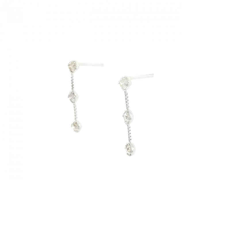 PT900 Bông tai kim cương ba viên 0.2CT - Hàng hiệu Chính hãng 864427