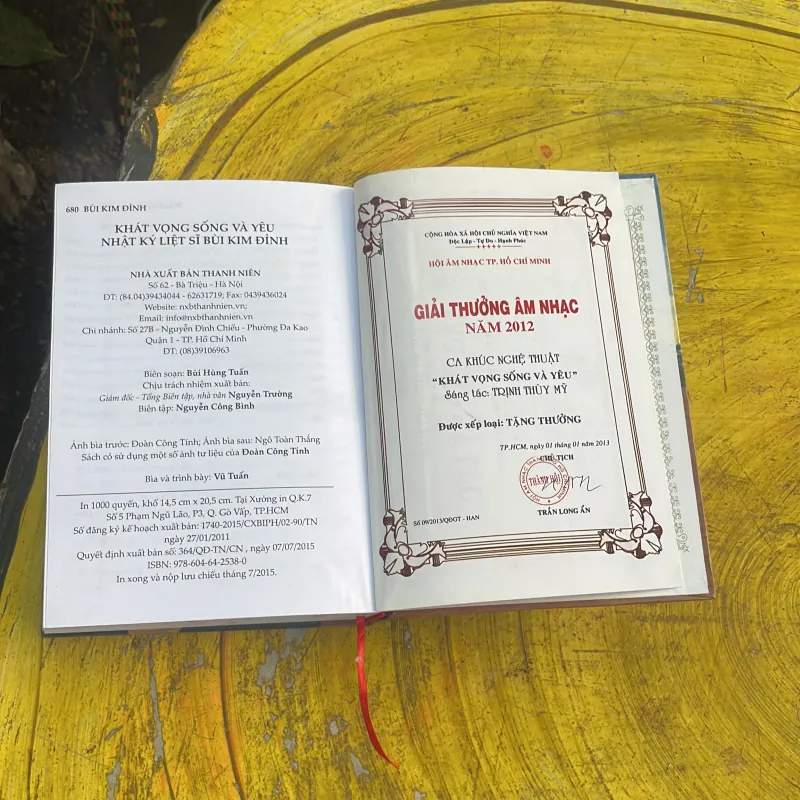 KHÁT VỌNG SỐNG VÀ YÊU - BÙI KIM ĐỈNH 777937