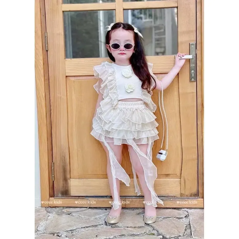 Set bé pass size 25-28kg màu kem mặc 2l  790997